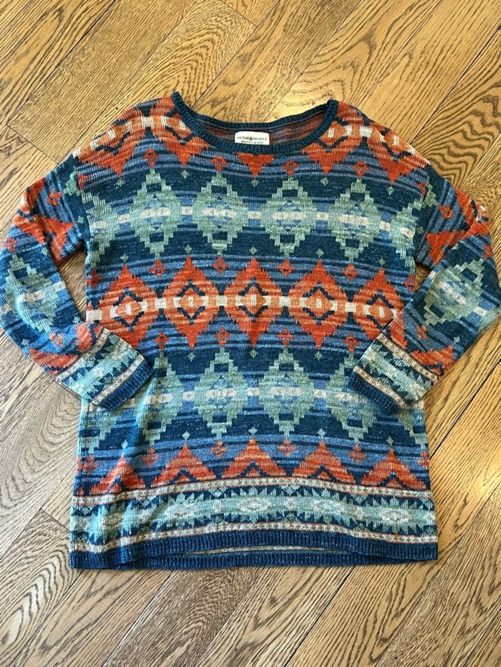 Denim & Supply Southwestern Aztec Knit Sweater - Picture 4 of 8